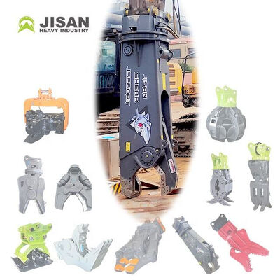 Slanglengte 2-3 M Hammer Rock Breaker die een slagfrequentie van 900 Bpm en een druk van 90 Psi biedt voor materiaalverwerking