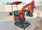 1000kg 1 Ton 15 Ton 1,8 Ton 2 de Motor van Ton Hydraulic Crawler Excavator With Epa Euro5