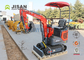 Euros Work Hydraulic Mini Excavator-Machine, Landbouwmachines 1 Ton Excavator