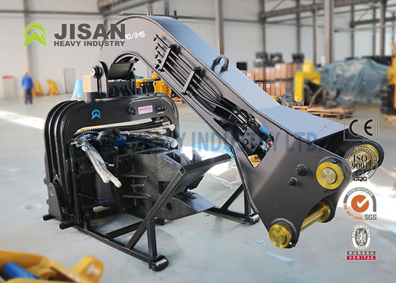 het Graafwerktuig Mounted Pile Hammer van 20-30hz 170-800kn voor Bouwprojecten
