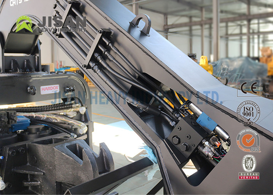 het Graafwerktuig Mounted Pile Hammer van 20-30hz 170-800kn voor Bouwprojecten
