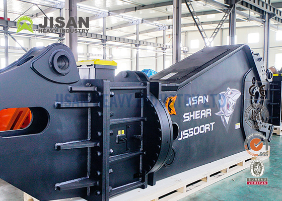 Graafwerktuig Carbon Steel Cutters met 800mm Cilinderslag en 450mm Bladlengte