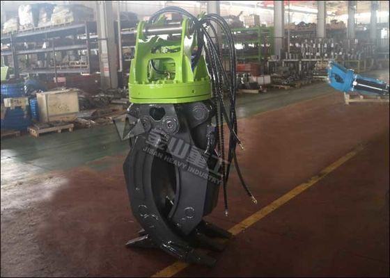 Het vlakke Type Hydraulische Logboek grijpt het Geschikte Graafwerktuig PC120 PC130 PC160 van  vast