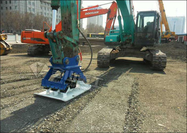 De kleine Pers van de Trillende Plaatstamper, de Persoem van Graafwerktuighydraulic plate soil