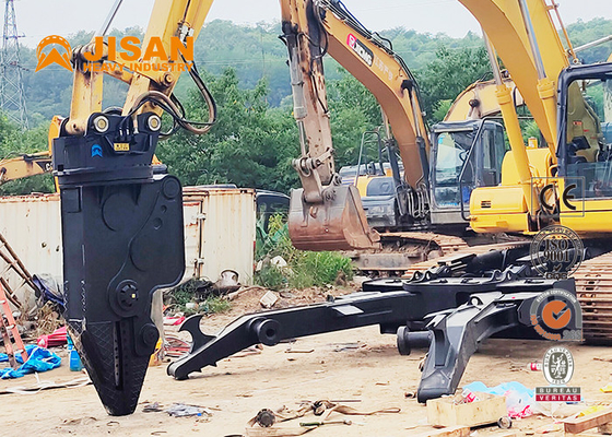 Jisan Hardox Demolition Shear voor graafmachines Eéncilinder snijmachines Autoscherm Hydraulisch metaalscherm