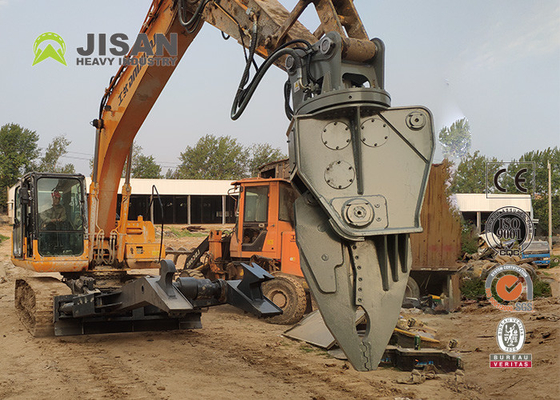 Jisan Graafmachine Demolitie Hardox Steel Shears Fort Scrap Shears Te koop Auto's Demontage Machine