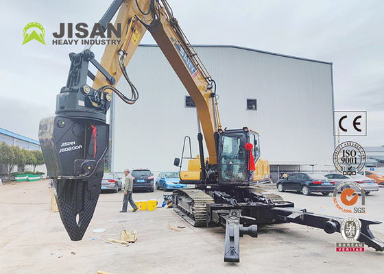 Jisan Graafmachine Demolitie Hardox Steel Shears Fort Scrap Shears Te koop Auto's Demontage Machine