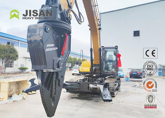 Jisan Graafmachine Demolitie Hardox Steel Shears Fort Scrap Shears Te koop Auto's Demontage Machine
