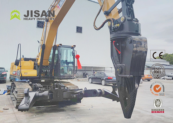 Jisan Graafmachine Demolitie Hardox Steel Shears Fort Scrap Shears Te koop Auto's Demontage Machine