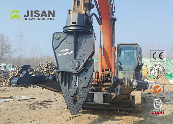 Graafmachine Hydraulische schaar voor staalconstructie Afbraak Hydraulische metaal snijmachine Pc200 Beton schaar wagen