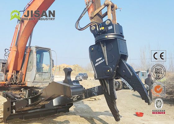 Graafmachine Hydraulische schaar voor staalconstructie Afbraak Hydraulische metaal snijmachine Pc200 Beton schaar wagen
