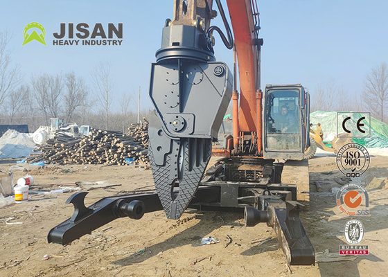 Graafmachine Hydraulische schaar voor staalconstructie Afbraak Hydraulische metaal snijmachine Pc200 Beton schaar wagen