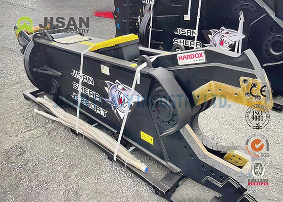 Bauma China 2024 stand nr. E4.530 Jisan Eagle Power Hardox Steel Metal Shear voor bevestiging