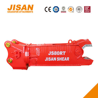 Krachtige graafmachine metalen schaar 360 graden Rotatie 800T Snijkracht Snelheid Valve slijtvast staal Maximaal rendement