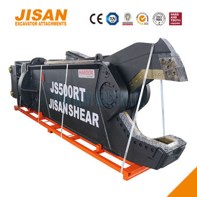 JS800RT Graafmachine Metalen Schaar Met 360 Graden Rotatie En Sterke Meshouder Voor Industriële Slooplocaties