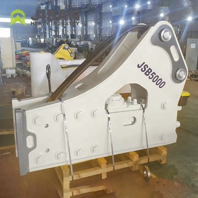 Hydraulische steenbreker voor 19-26 ton graafmachine met 400-600 slagen per minuut en 140 mm beitel