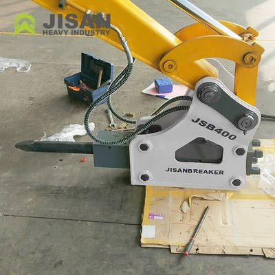 CE Approved Hydraulic Rock Breaker for 2-4 Ton Excavators with 53mm Chisel and 165 kg Weight