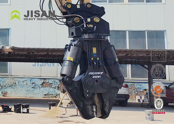 JISAN Graafmachine Metalen Schaar Met 360 Graden Hydraulische Rotatiemotor Sterke Kracht En Lange Duurzaamheid