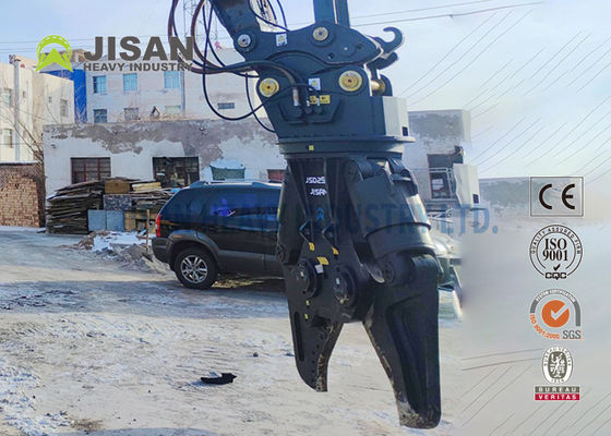 JISAN Graafmachine Metalen Schaar Met 360 Graden Hydraulische Rotatiemotor Sterke Kracht En Lange Duurzaamheid