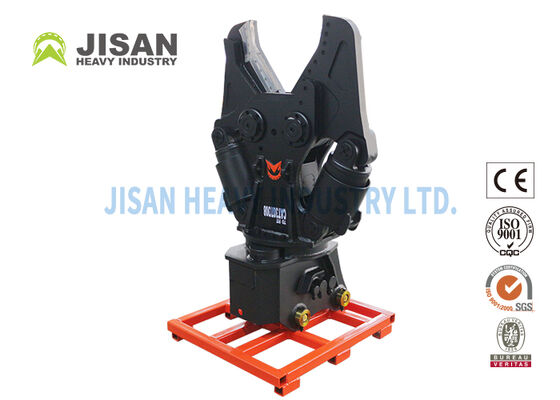 Metalen schaar voor graafmachines met 360 graden hydraulische rotatie en vervangbaar lemmet voor sloop- en recyclagewerkzaamheden