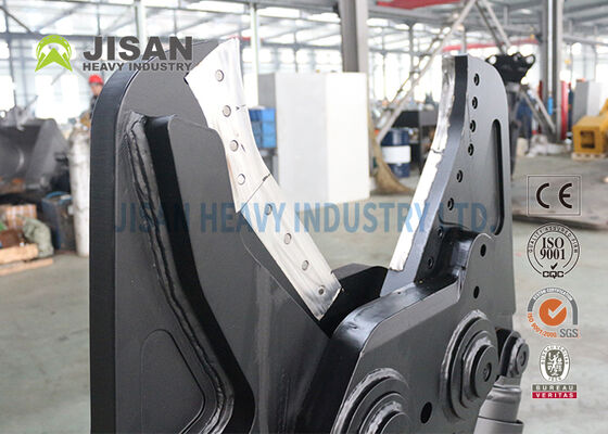 Metalen schaar voor graafmachines met 360 graden hydraulische rotatie en vervangbaar lemmet voor sloop- en recyclagewerkzaamheden