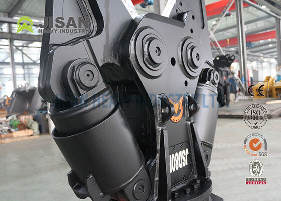 Metalen schaar voor graafmachines met 360 graden hydraulische rotatie en vervangbaar lemmet voor sloop- en recyclagewerkzaamheden