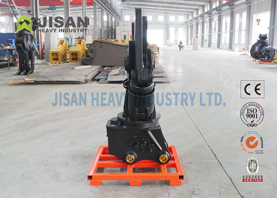 Metalen schaar voor graafmachines met 360 graden hydraulische rotatie en vervangbaar lemmet voor sloop- en recyclagewerkzaamheden