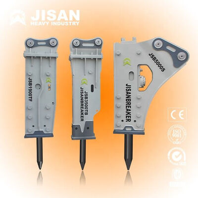 Hydraulische graafmachine steenbreker 140 bar druk 3,5 meter lengte Geschikt voor bouw en steengroeve