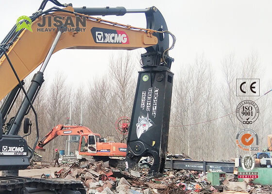 Hydraulische scheerbevestiging voor graafmachines Nieuwe staat Schroot metaal Demolitie scheermotor CE-certificeerd voor 40 ton graafmachines