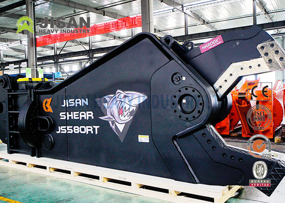 Zware graafmachine metalen scharen voor het knippen van ijzerhoudende metalen, aluminium schroot en industriële sloopmateriaalverwerking