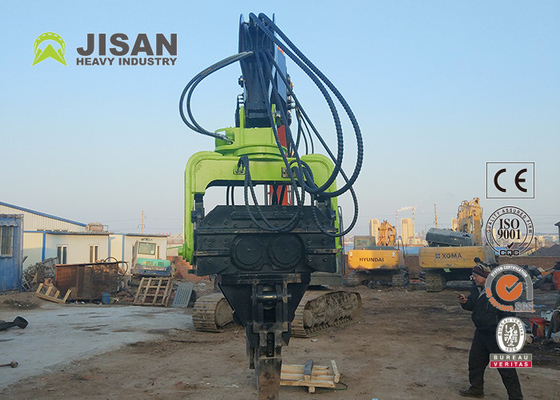 35-50 ton Graafwerktuigvibro hammer used Hydraulisch Mini Excavator Pile Driver