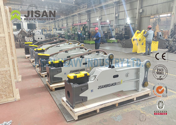 Het Type van doos Hoogste Stilte Hydraulische Concrete Breker voor  Mini Excavator Jackhammer PC120 PC150