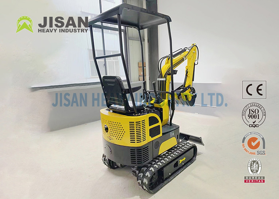 Micro Digger Mini-rupsgraafmachine, 1 ton kleine Bagger sleufgraafmachine