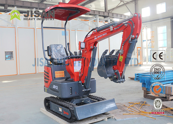 Euros Work Hydraulic Mini Excavator-Machine, Landbouwmachines 1 Ton Excavator