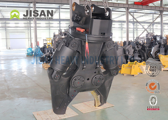 Van het Graafwerktuigmetal shears hydraulic van de staalbesnoeiing van de de Hulpmiddelen de Handige Dubbele Cilinder Scherpe Auto