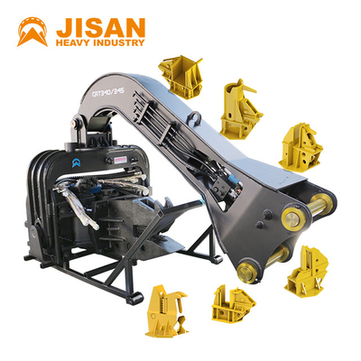 De hydraulische Oem van Graafwerktuigmounted pile hammer Odm Beschikbare Dienst