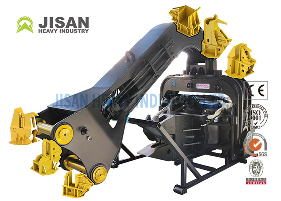 K350 Hydraulische Elektrische Vibro Stapelhamer voor Bladstapel Driver15-20tons