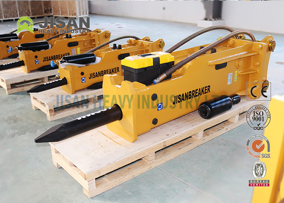 Op zwaar werk berekend 100-6200kg-Graafwerktuig Rock Breaker 1,2 Meters Breedte