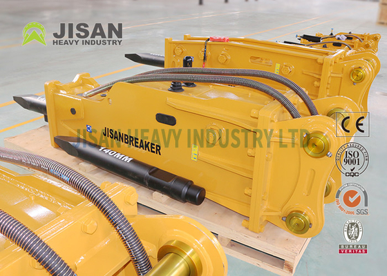 Duurzaam Graafwerktuig Soosan Mini Hydraulic Breaker Cushions Chisel voor de Beetjes van de Rotshamer