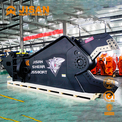 Roterend Graafwerktuig Shear Fortress For die de Enige Hydraulische Cilinder ontmantelen van het Auto'sschroot