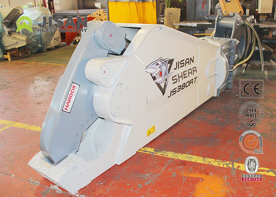 Hydraulische de Vernielingsscharen van het staalblad voor Scherp Ijzermateriaal