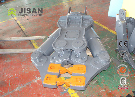 Dubbele de Cilinderscharen van graafwerktuigattachment equipment hydraulic voor Metaal