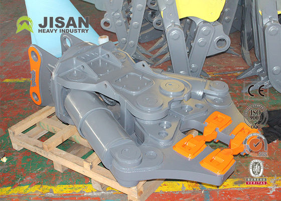Van de de grootteschroot van het graafwerktuigafbraakmechanisme de concrete materiaal aangepaste hydraulische scheerbeurt
