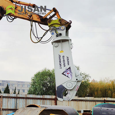 Van het Graafwerktuighydraulic shear to van het vernielingsmateriaal Sk460 het Staal van het de Besnoeiingsijzer